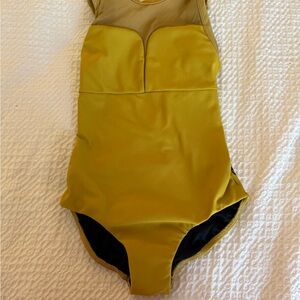 Five Dancewear Yellow Leotard, YXL